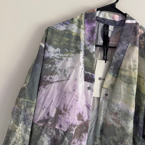 🆕💙 Lululemon LAB Oversized Vented Jacket - Apparition Multi - Picture 2 of 14